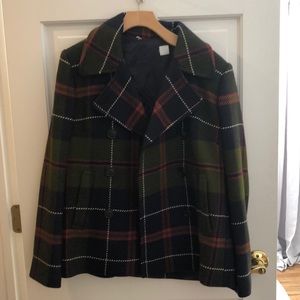 J. Crew Plaid Coat